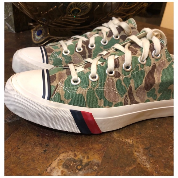 MENS CAMO PRO KEDS SNEAKERS - Picture 4 of 11